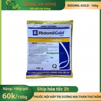 Ridomil Gold 100g – Thuốc nội hấp trừ bệnh nấm mốc, thán thư, sương mai, loét sọc, đốm lá