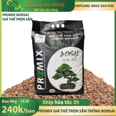 Bao 8kg - Promix bonsai giá thể trộn sẵn chuyên trồng các loại cây bonsai