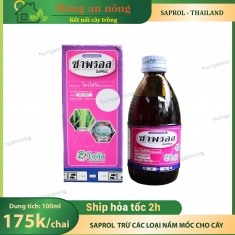 Saprol Thailand Thuốc Diệt Nấm Mốc Cho Cây, An Toàn Cho Người chai 100ml